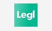 Legl logo on warm grey background